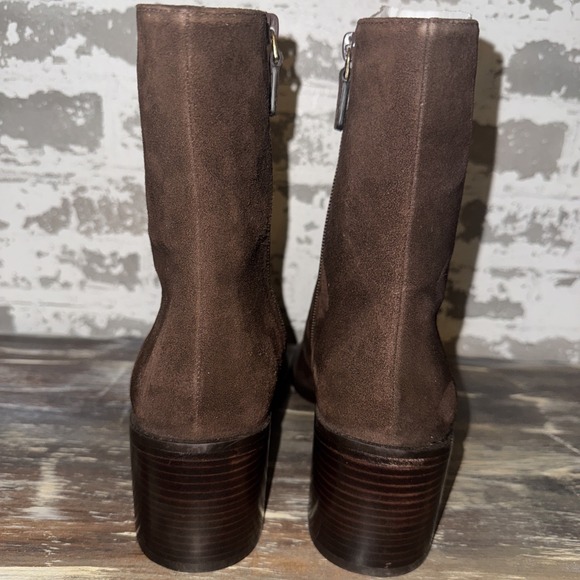 NEW Stuart Weitzman Women's 9 Esme Zip Suede Bootie‎ MARP $595 - Picture 8 of 10